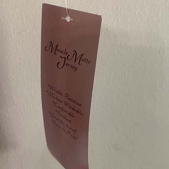 NEW NINA LEONARD RED DRESS SIZE:1X - Picture 2 of 4